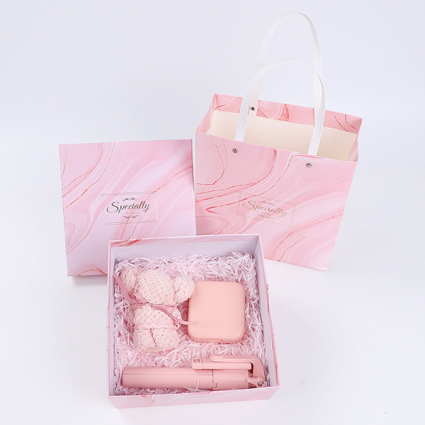 粉色系伴手礼套装 女性企业宣传礼品 三八妇女节礼品2