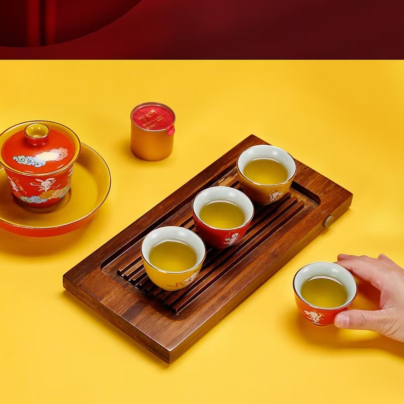 开门红仟喜年器高端茶礼套装 (1)